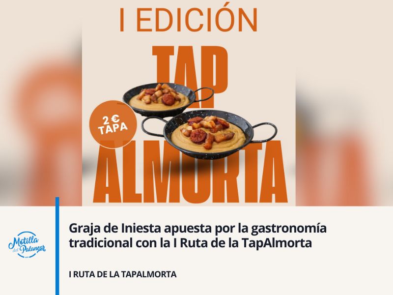 Graja de Iniesta apuesta por la gastronomía tradicional con la I Ruta de la TapAlmorta - imagen 1