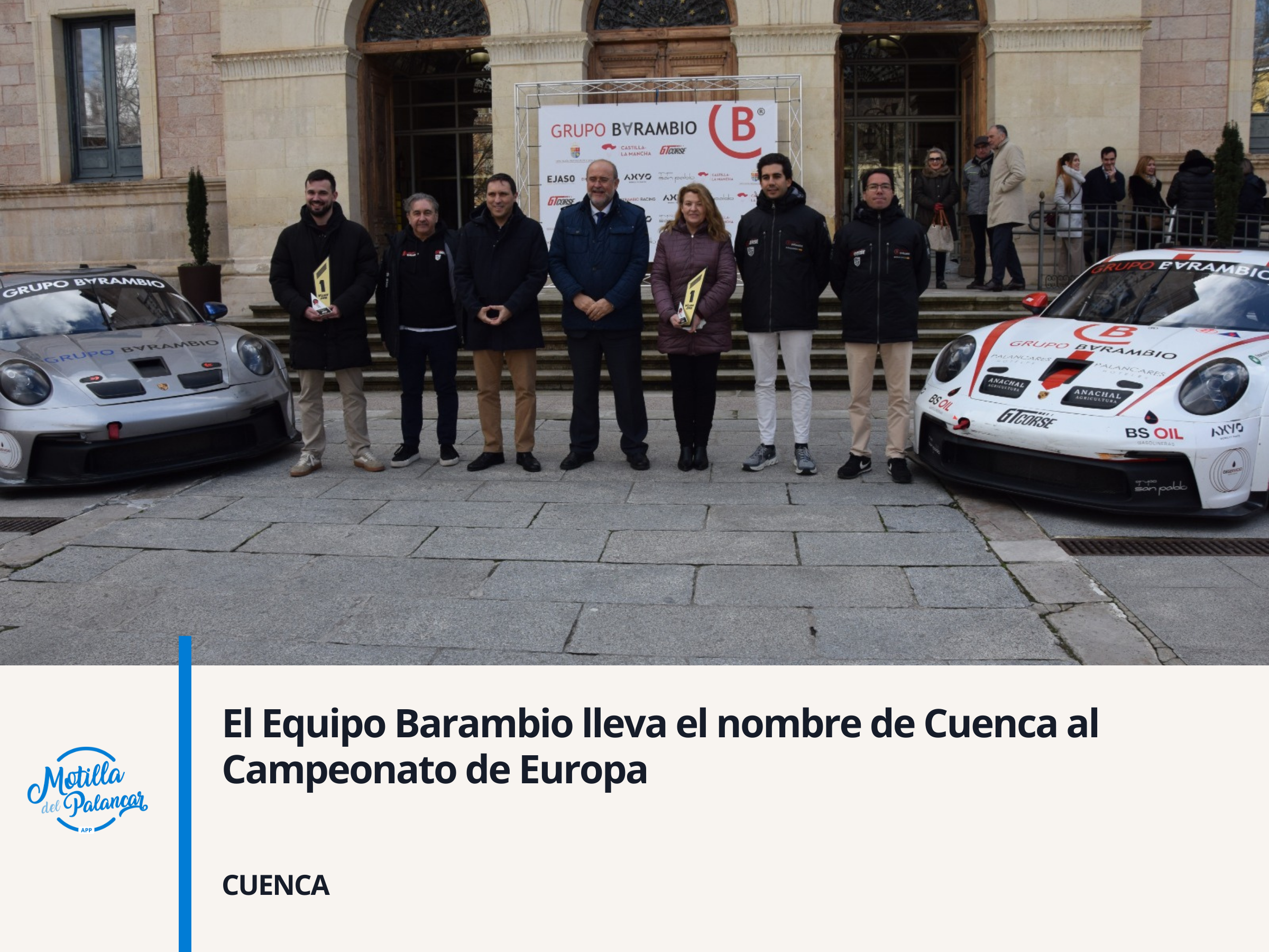 El Equipo Barambio lleva el nombre de Cuenca al Campeonato de Europa - imagen 1