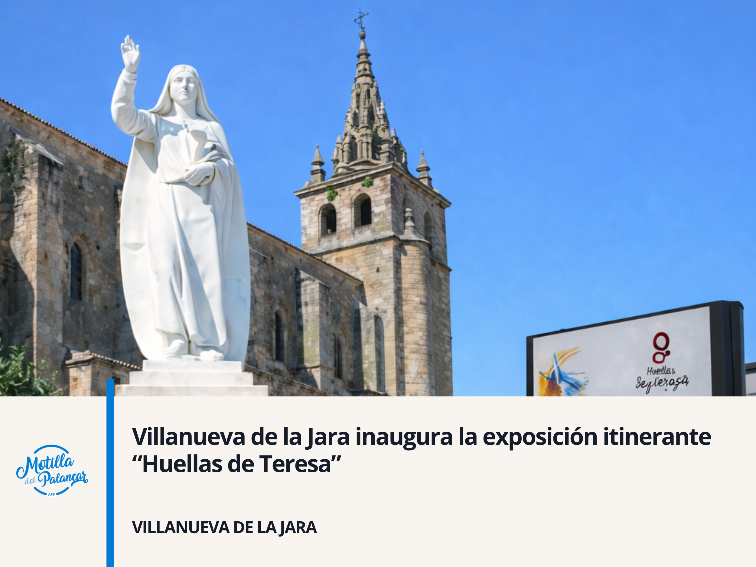 Villanueva de la Jara inaugura la exposición itinerante “Huellas de Teresa”  - imagen 1