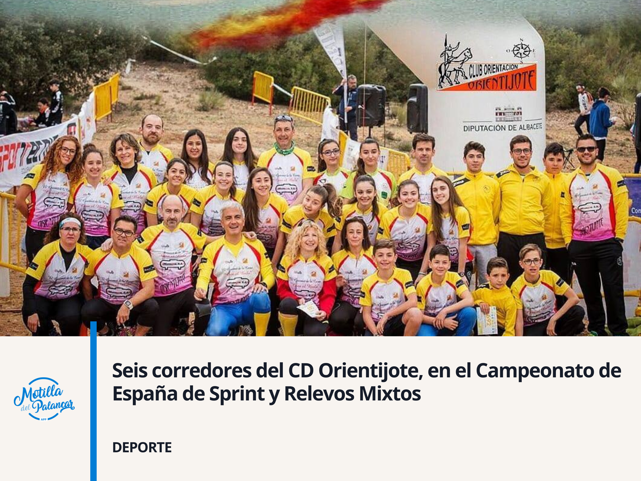 Seis corredores del CD Orientijote, en el Campeonato de España de Sprint y Relevos Mixtos - imagen 1