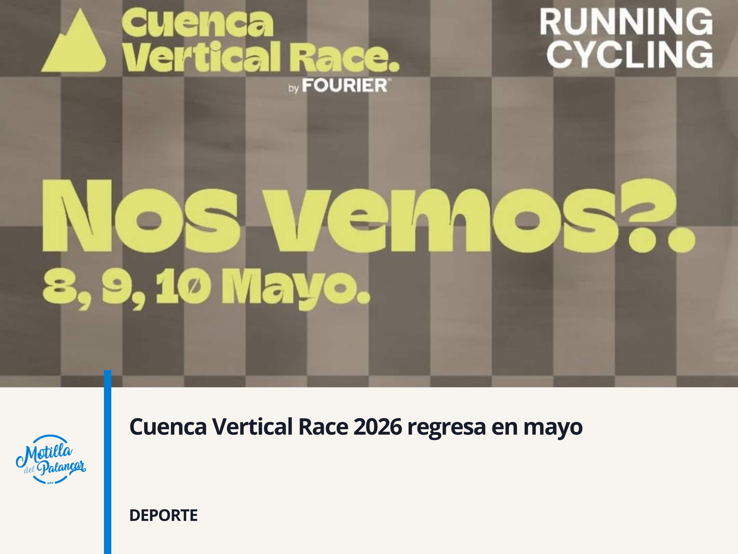 Cuenca Vertical Race 2026 regresa en mayo - imagen 1