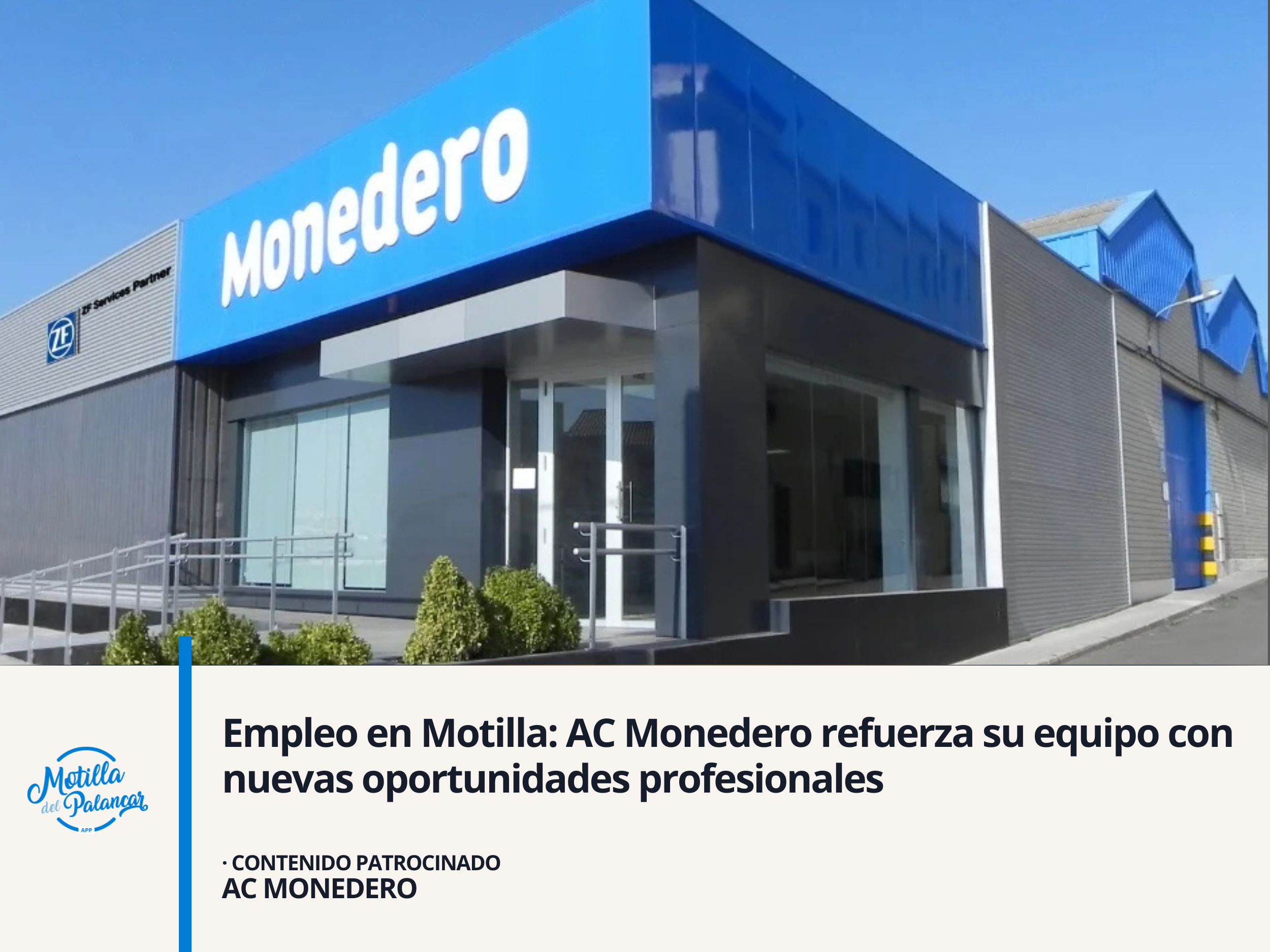 Empleo en Motilla: AC Monedero refuerza su equipo con nuevas oportunidades profesionales - imagen 1