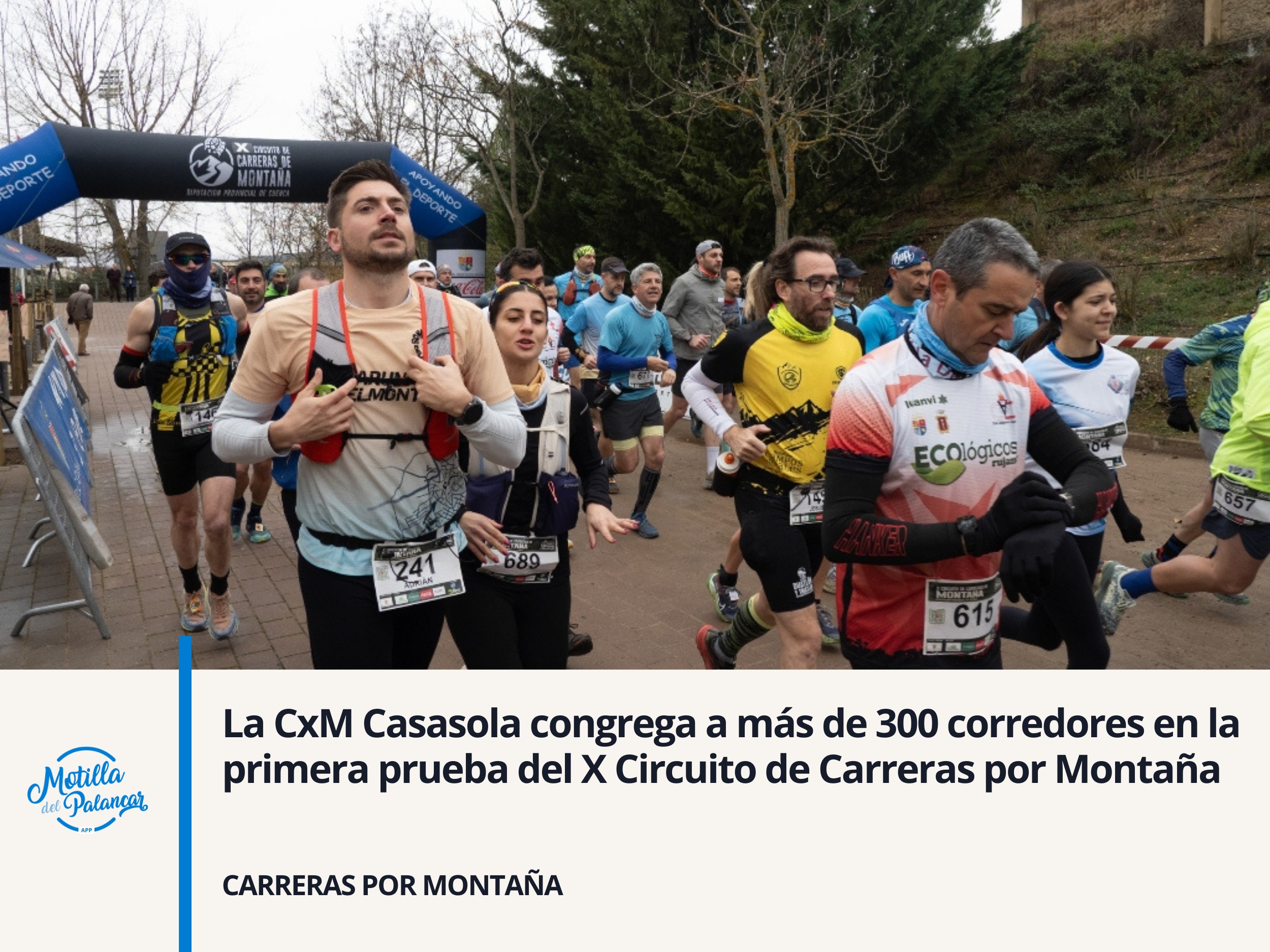 La CxM Casasola congrega a más de 300 corredores en la primera prueba del X Circuito de Carreras por Montaña - imagen 1