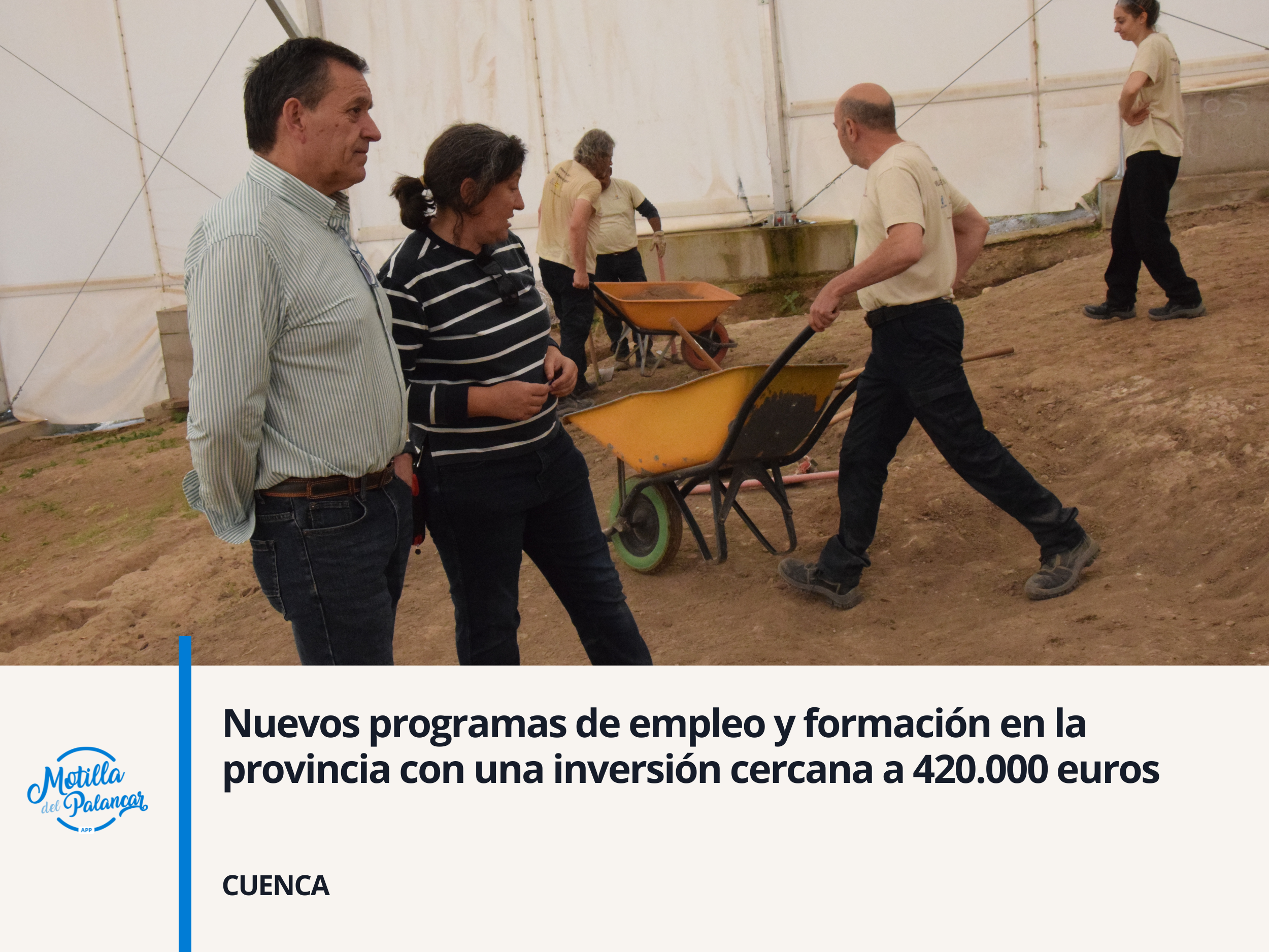  Nuevos programas de empleo y formación en la provincia con una inversión cercana a 420.000 euros - imagen 1