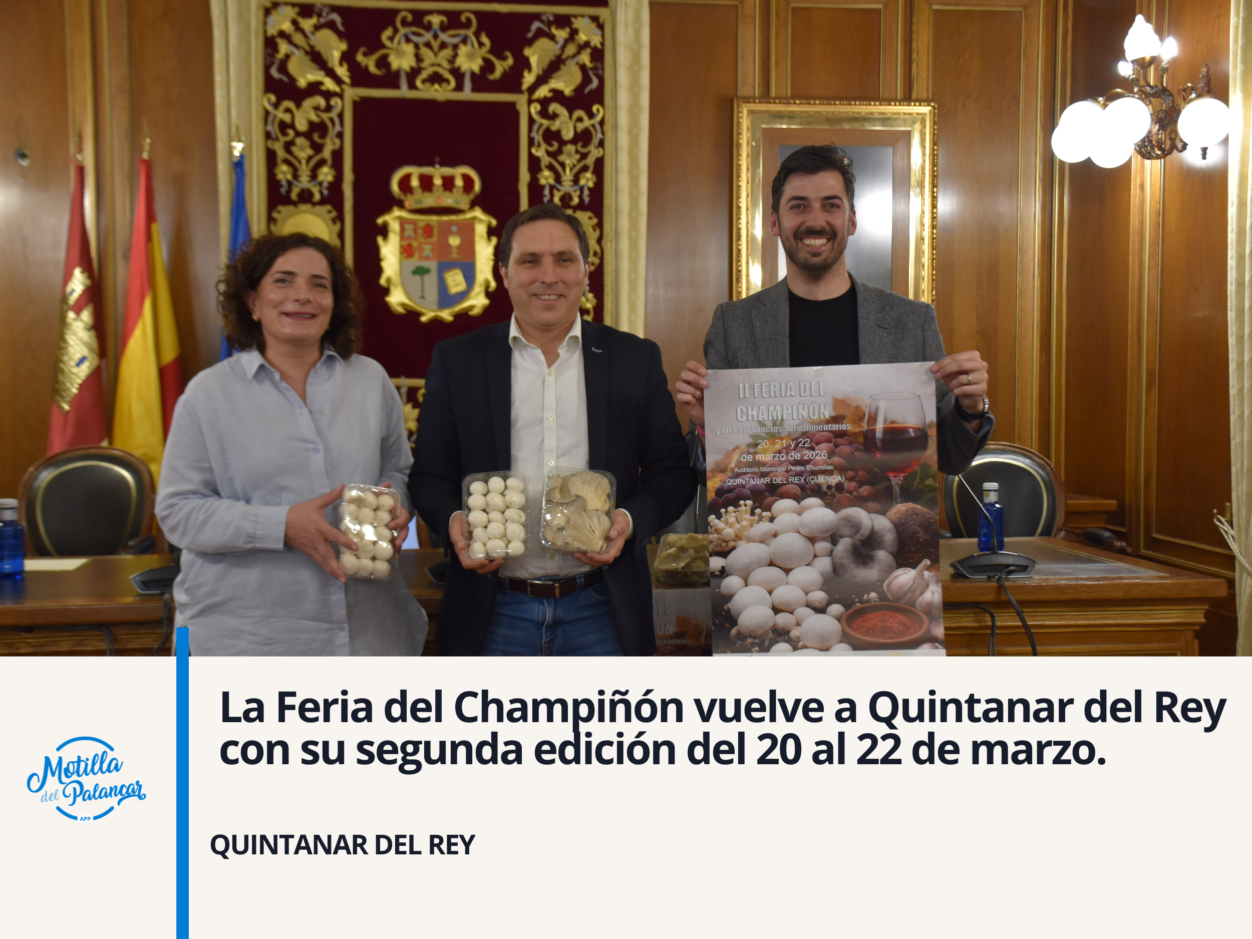 La Feria del Champiñón vuelve a Quintanar del Rey con su segunda edición del 20 al 22 de marzo. - imagen 1