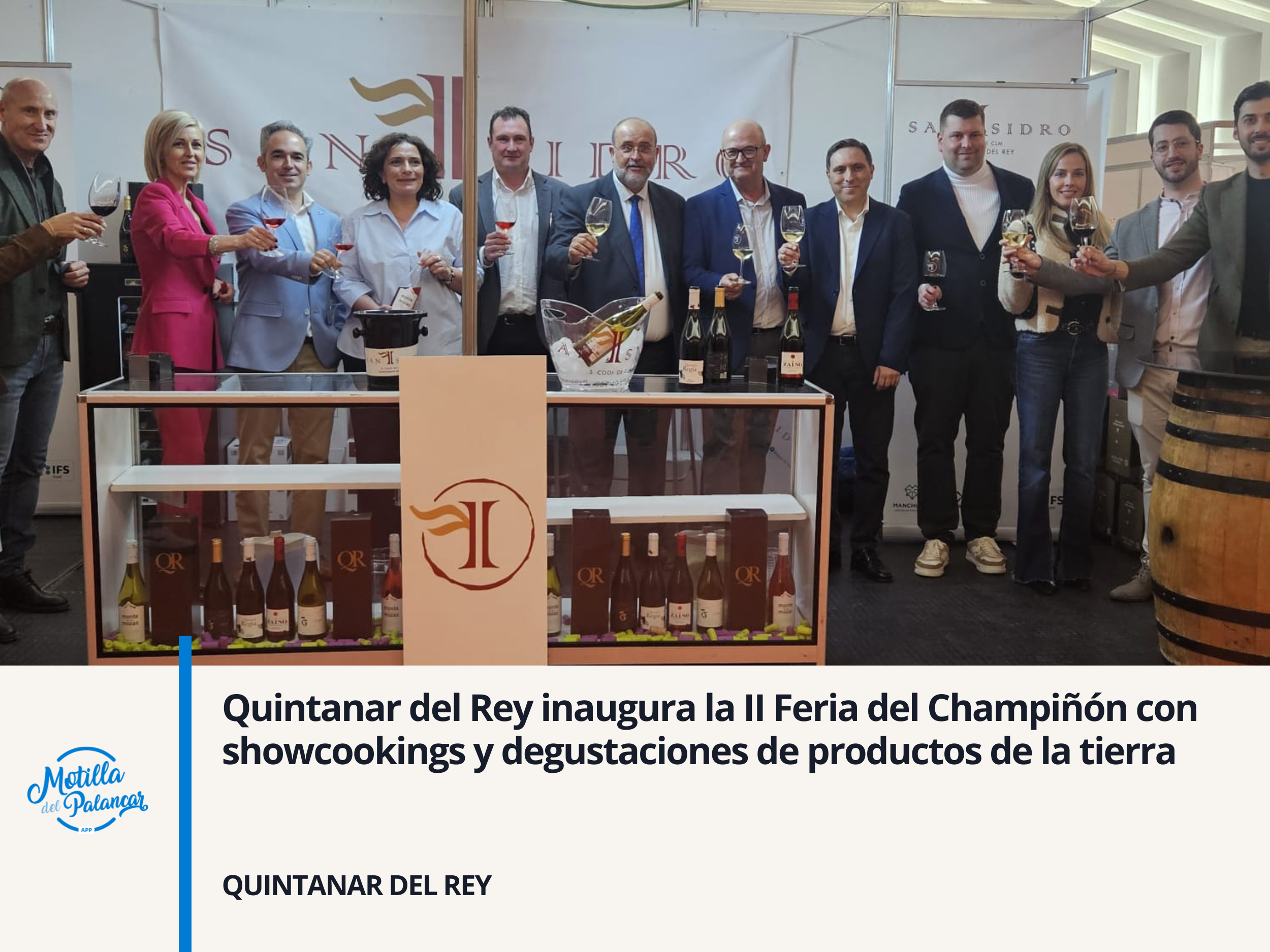 Quintanar del Rey inaugura la II Feria del Champiñón con showcookings y degustaciones de productos de la tierra - imagen 1