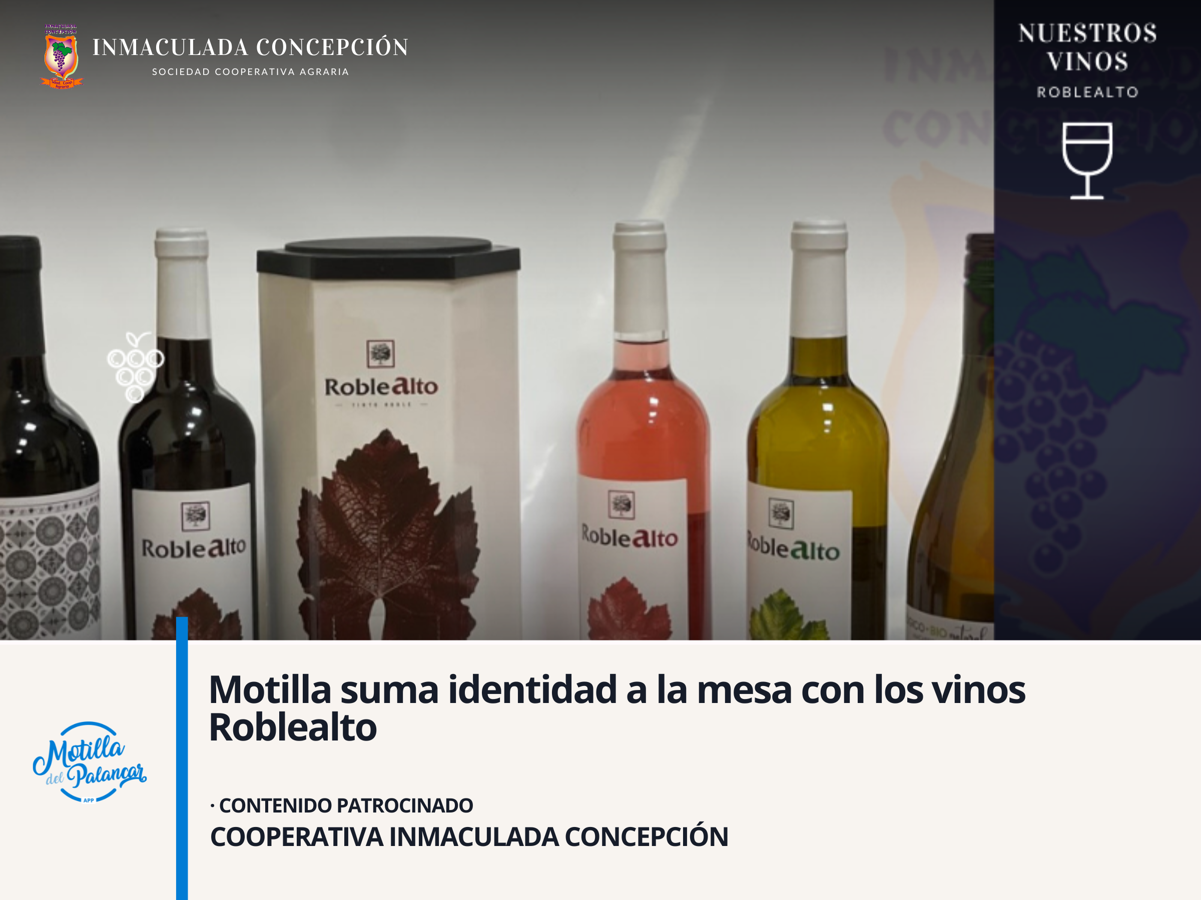Motilla suma identidad a la mesa con los vinos Roblealto - imagen 1