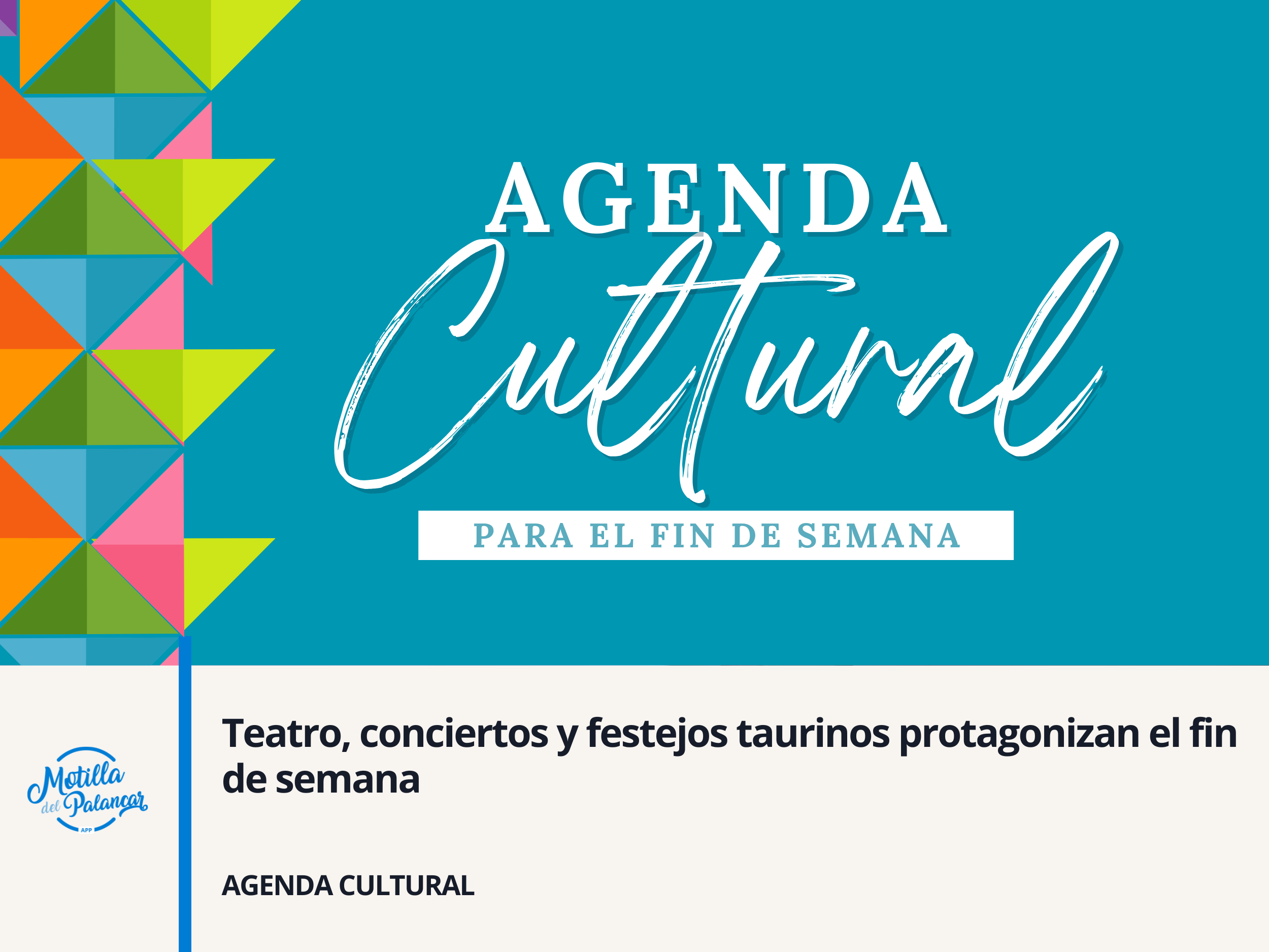 Teatro, conciertos y festejos taurinos protagonizan el fin de semana - imagen 1