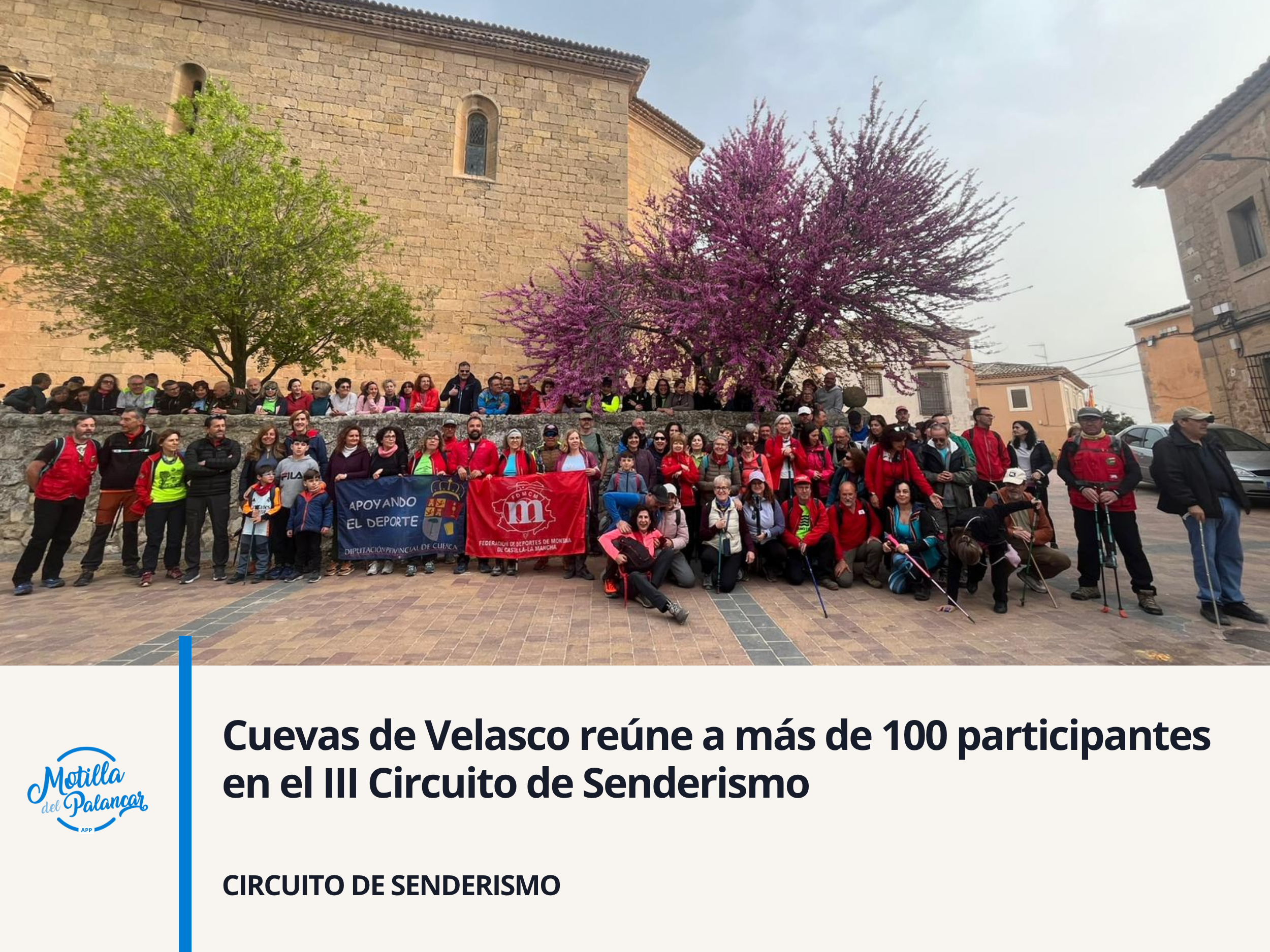 Cuevas de Velasco reúne a más de 100 participantes en el III Circuito de Senderismo - imagen 1