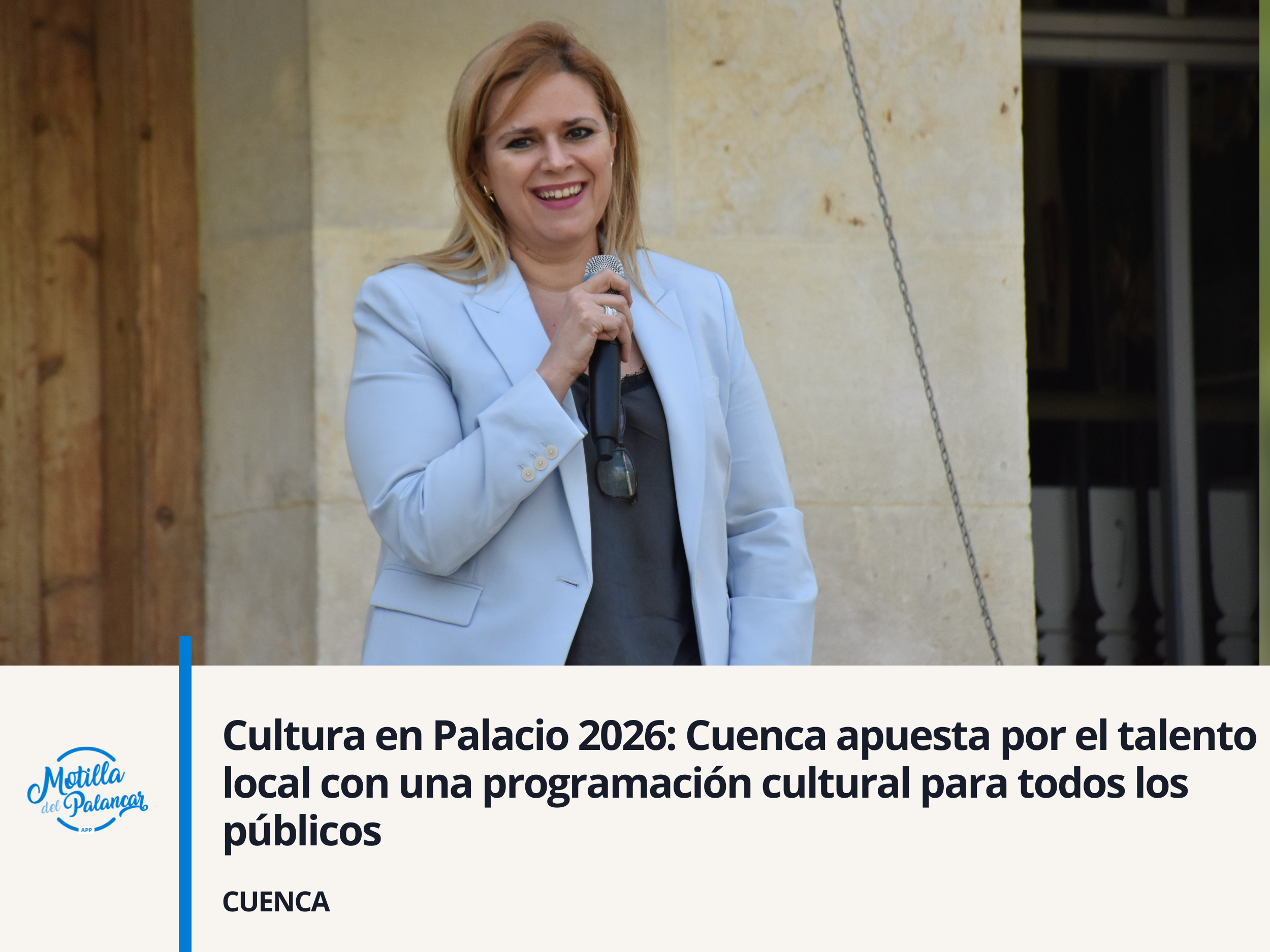 Cultura en Palacio 2026: Cuenca apuesta por el talento local con una programación cultural para todos los públicos - imagen 1