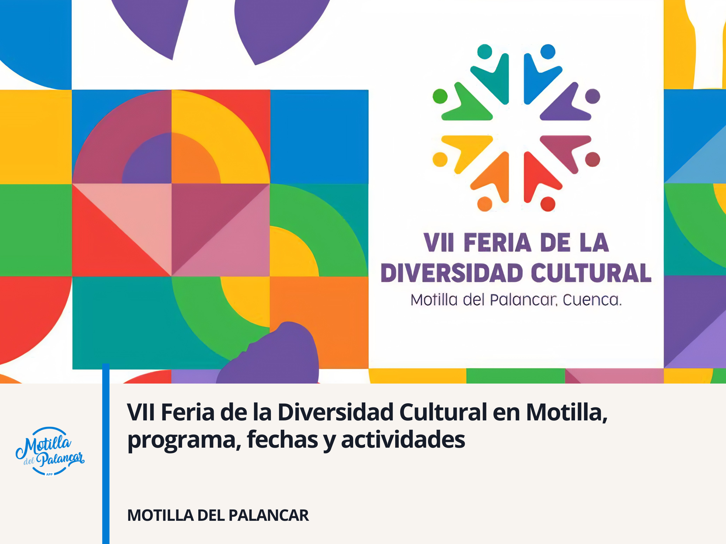 VII Feria de la Diversidad Cultural en Motilla: programa, fechas y actividades - imagen 1