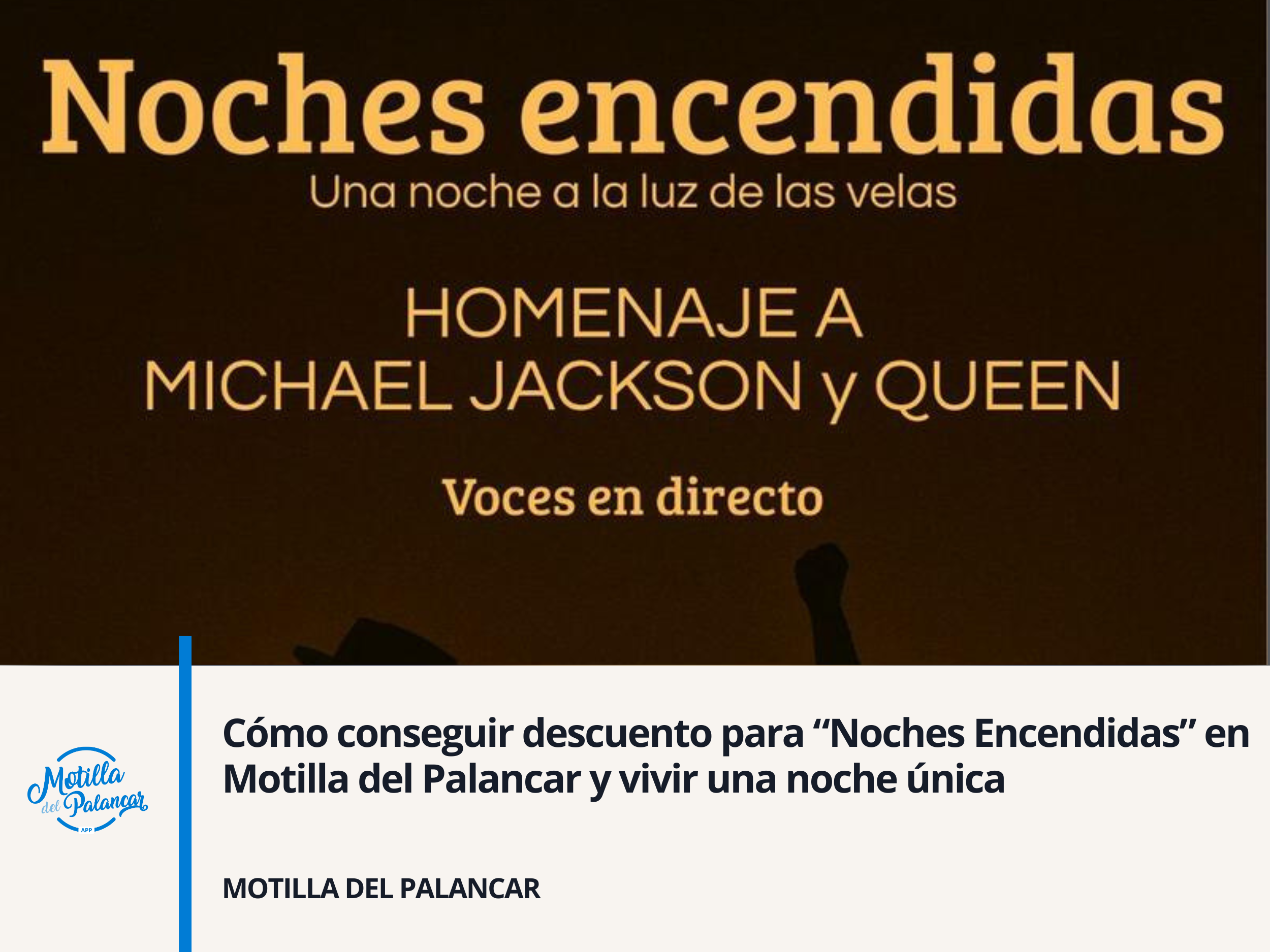 Cómo conseguir descuento para “Noches Encendidas” en Motilla del Palancar y vivir una noche única - imagen 1
