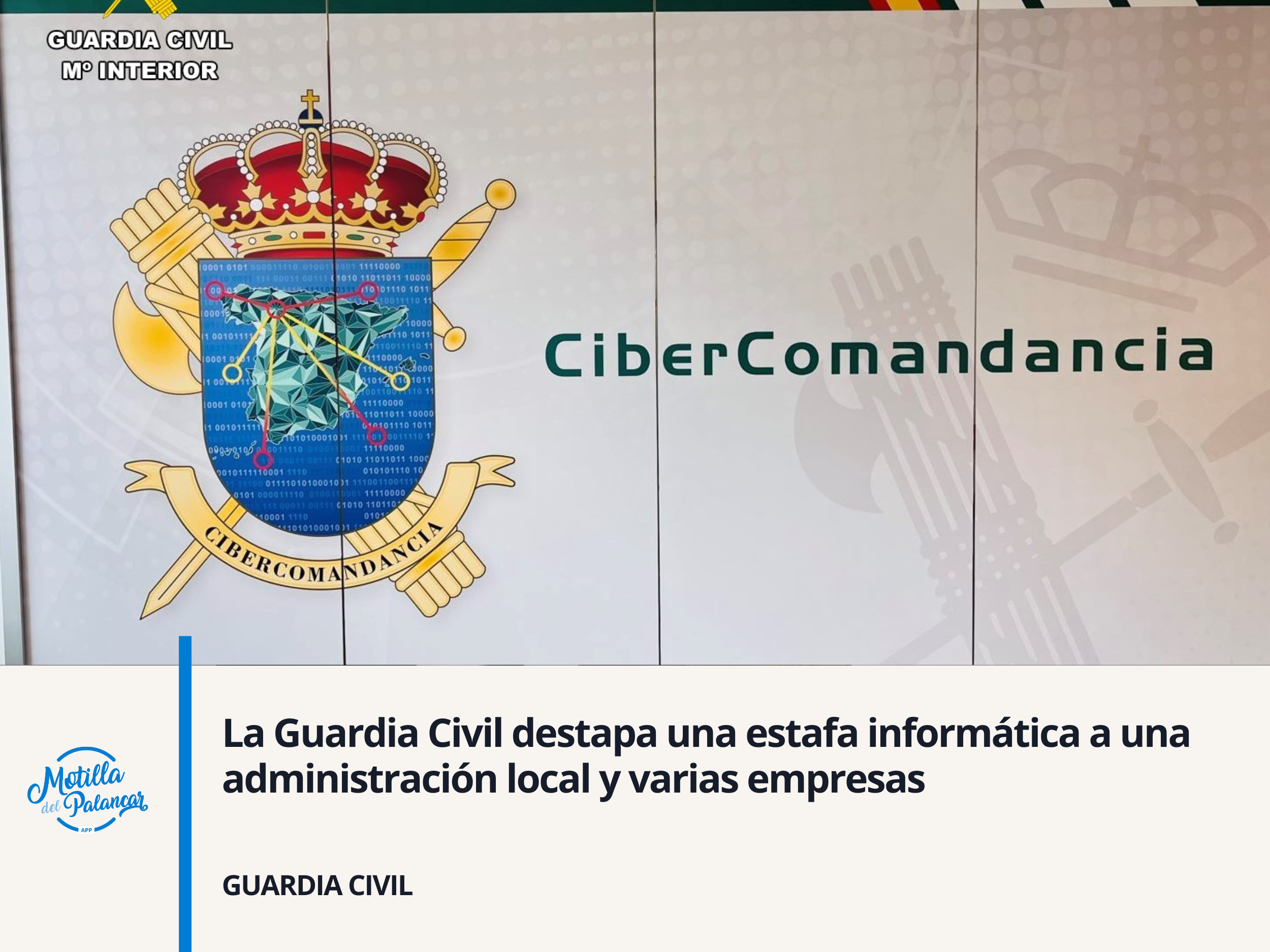 La Guardia Civil destapa una estafa informática a una administración local y varias empresas - imagen 1