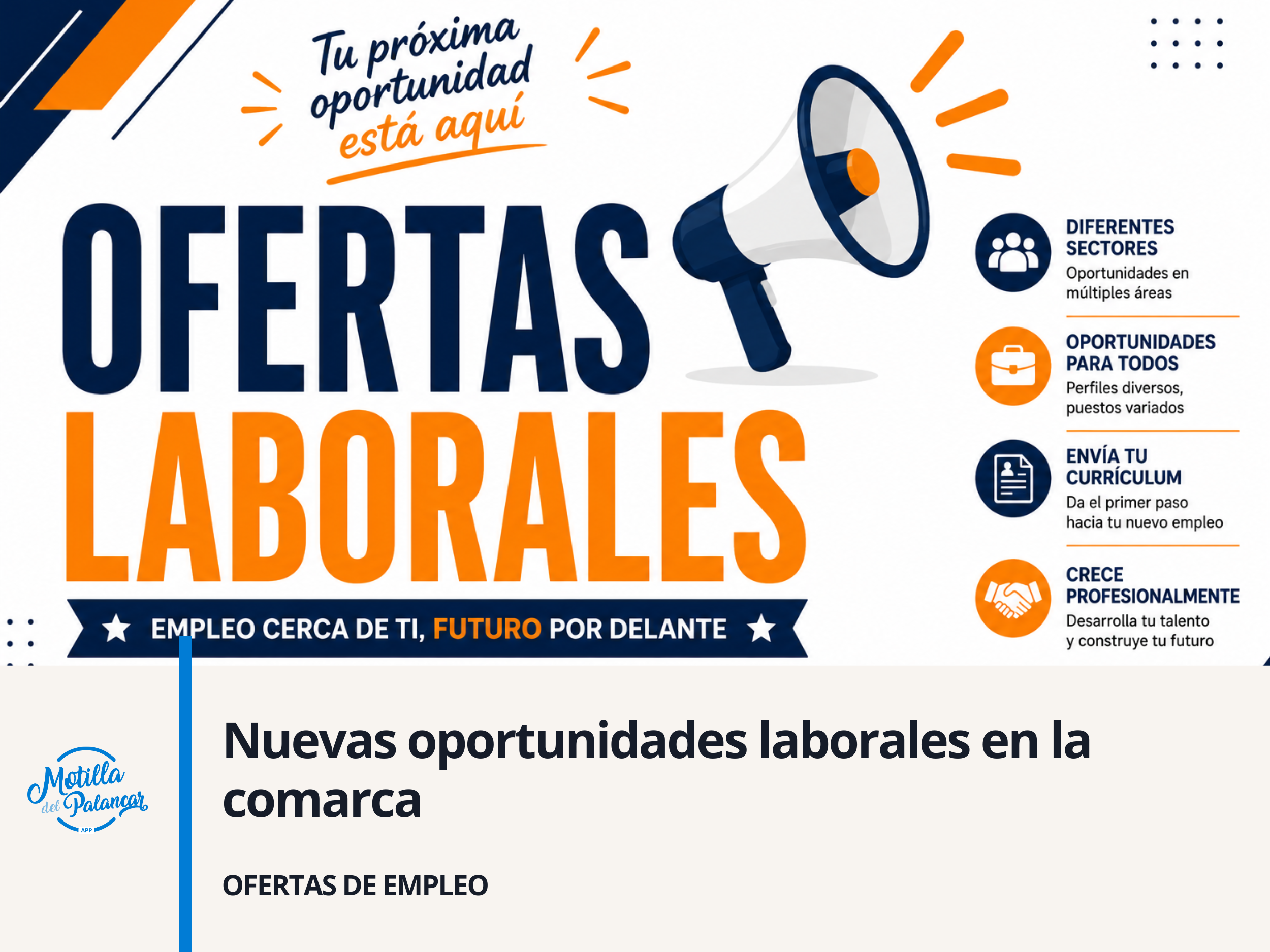 Nuevas oportunidades laborales la comarca - imagen 1