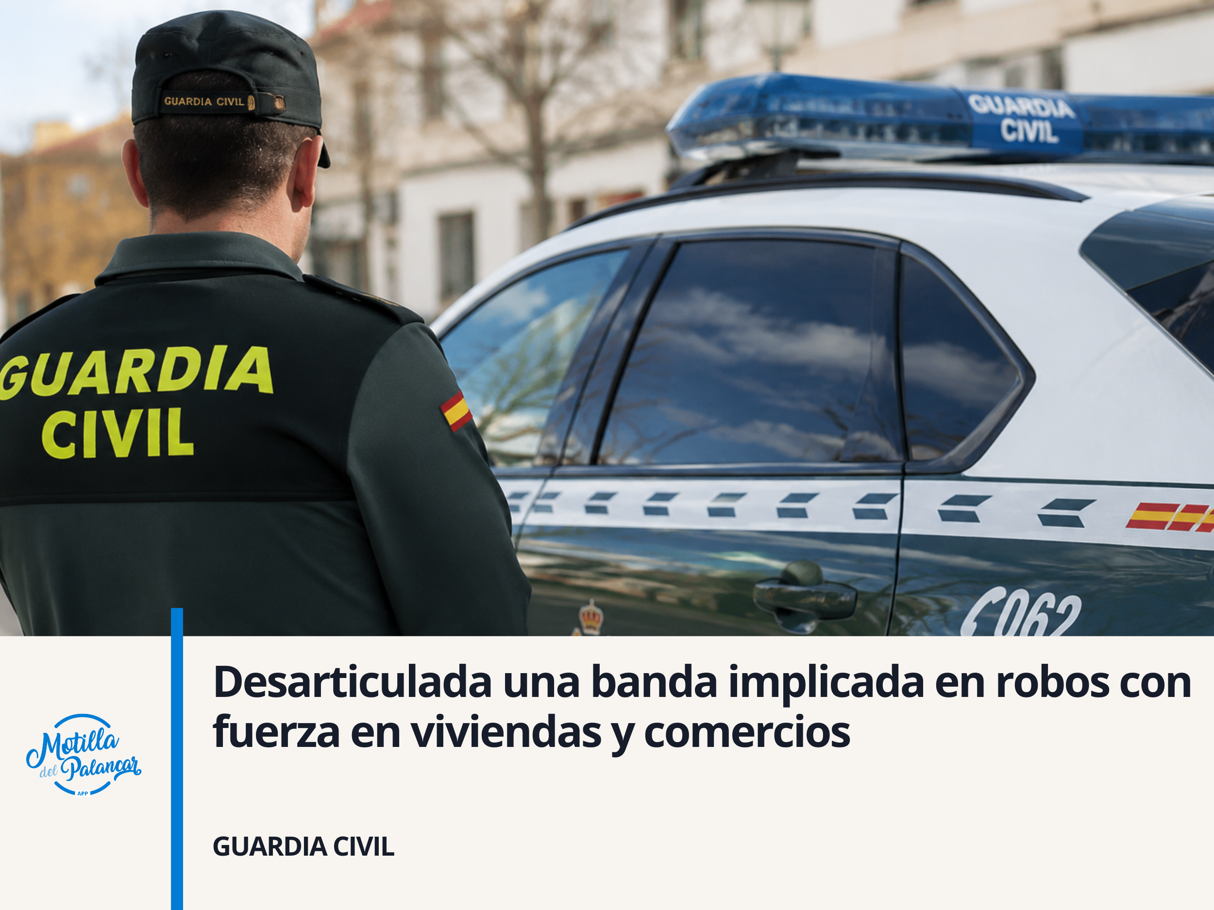 Desarticulada una banda implicada en robos con fuerza en viviendas y comercios - imagen 1