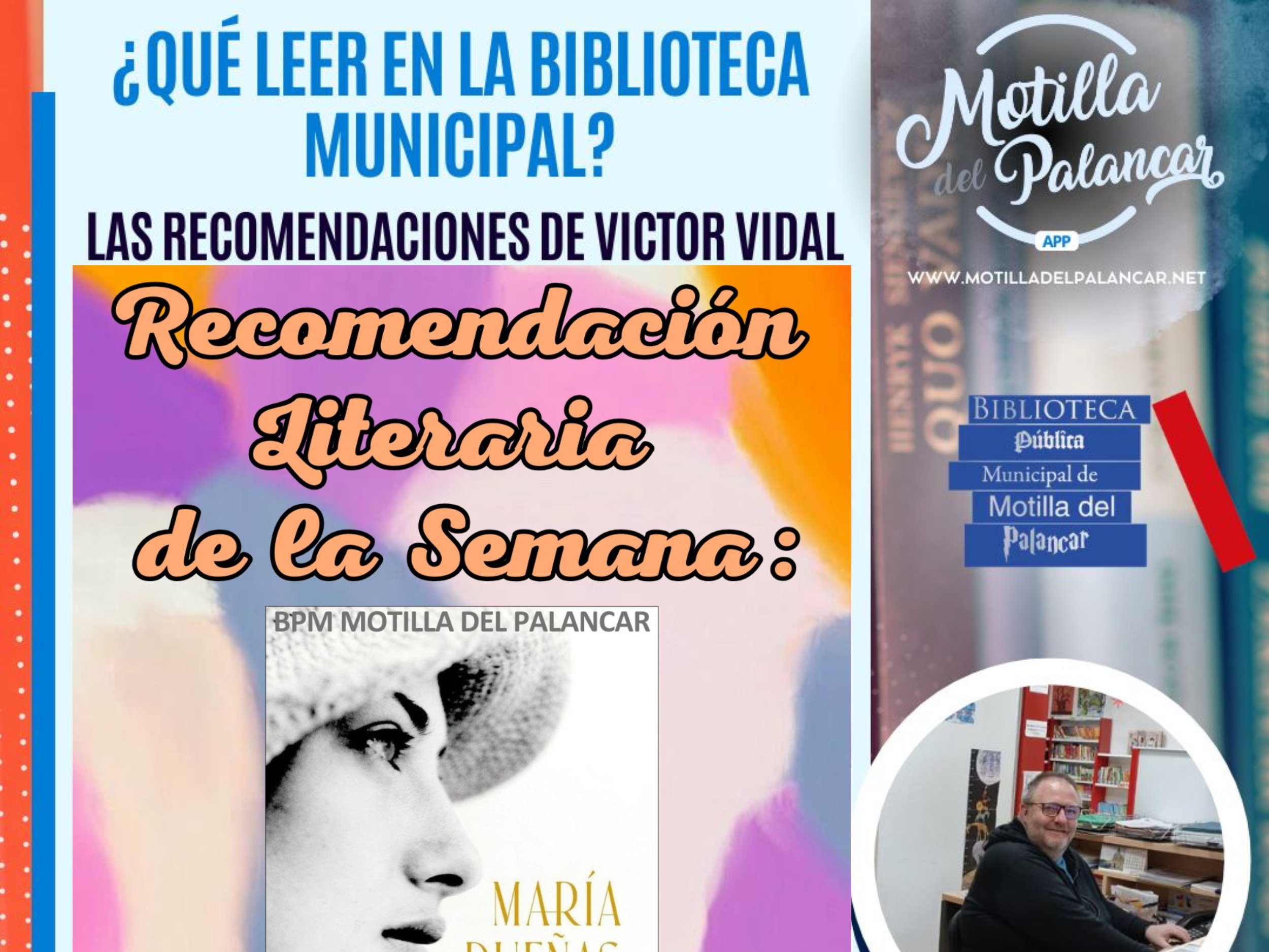 La recomendación semanal de Víctor Vidal: ¿Qué leer en la Biblioteca Municipal? - imagen 1