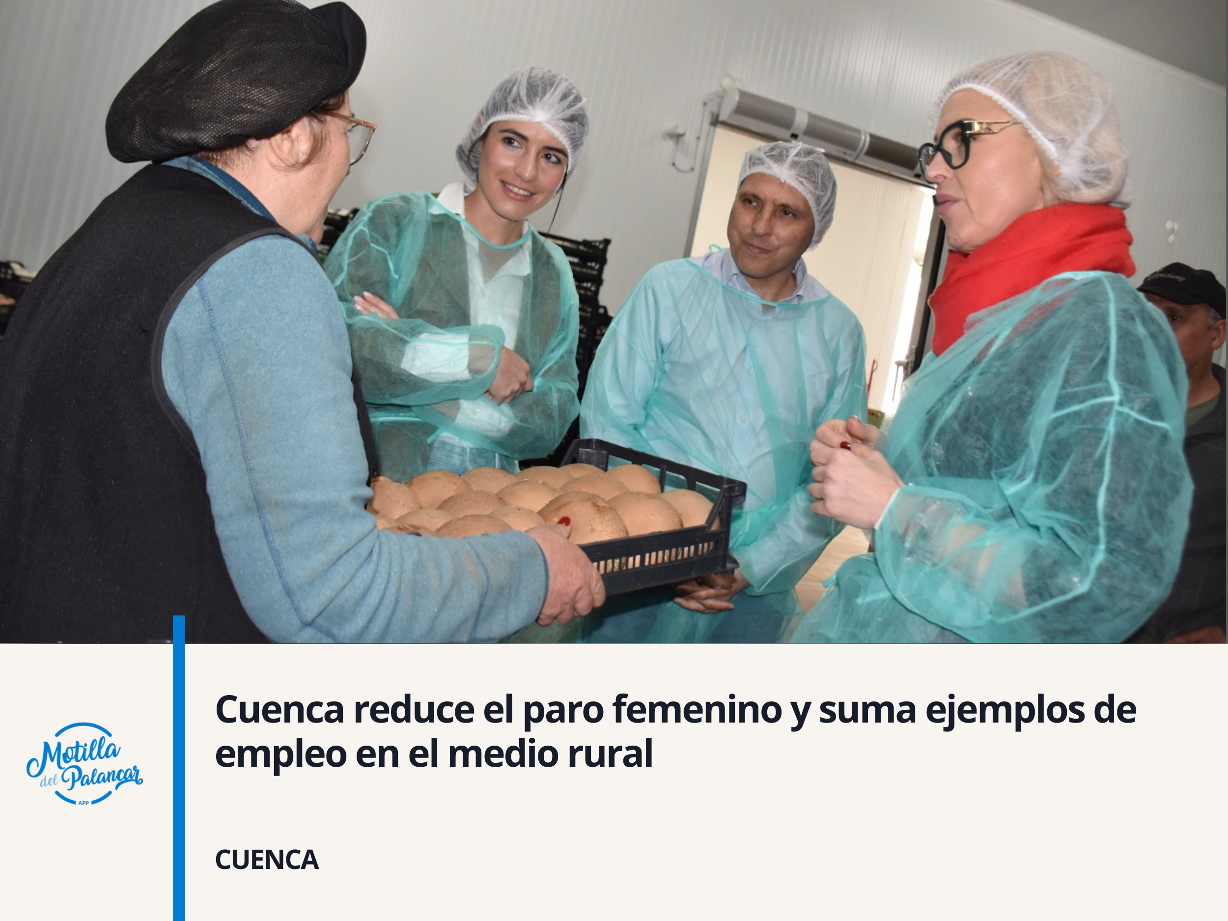 Cuenca reduce el paro femenino y suma ejemplos de empleo en el medio rural - imagen 1