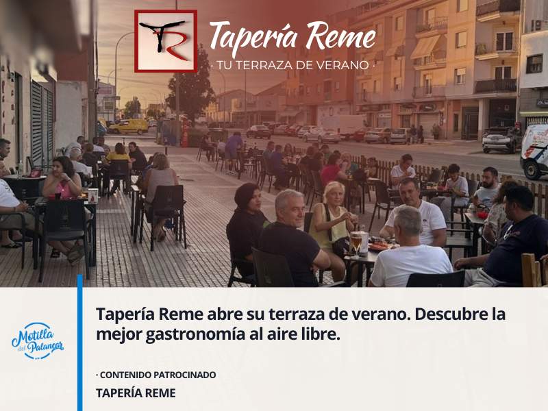 Tapería Reme de Motilla del Palancar abre su terraza de verano. Descubre la mejor gastronomía al aire libre - imagen 1