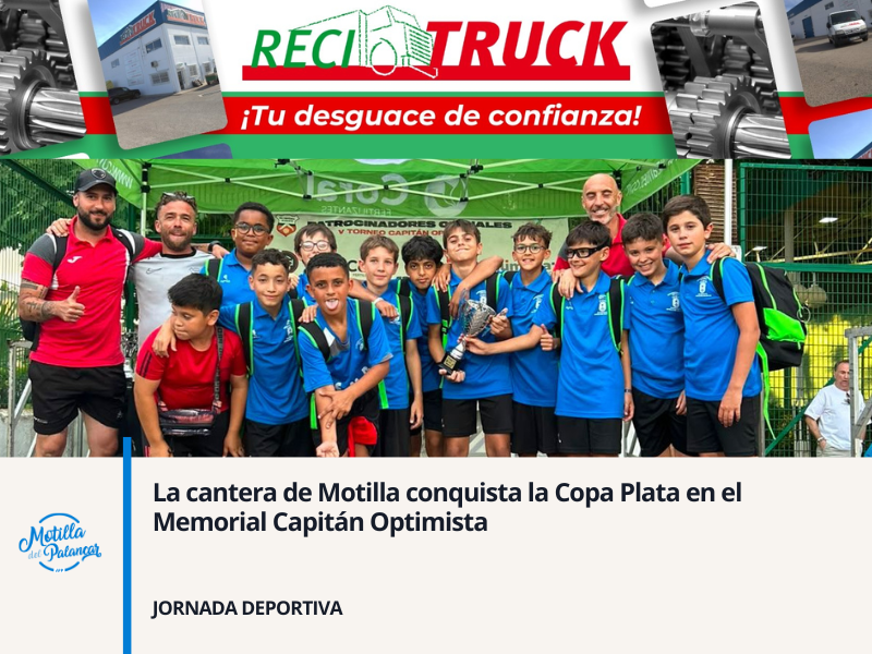 La cantera de Motilla conquista la Copa Plata en el Memorial Capitán Optimista - imagen 1