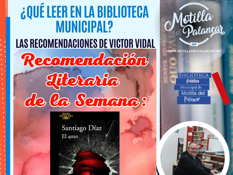 La recomendación semanal de Víctor Vidal: ¿Qué leer en la Biblioteca Municipal? - imagen 1
