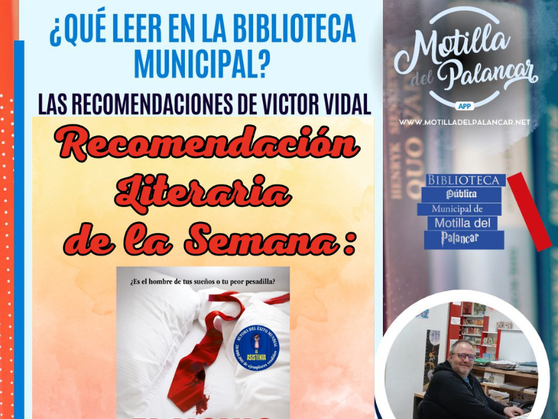 La recomendación semanal de Víctor Vidal: ¿Qué leer en la Biblioteca Municipal? - imagen 1