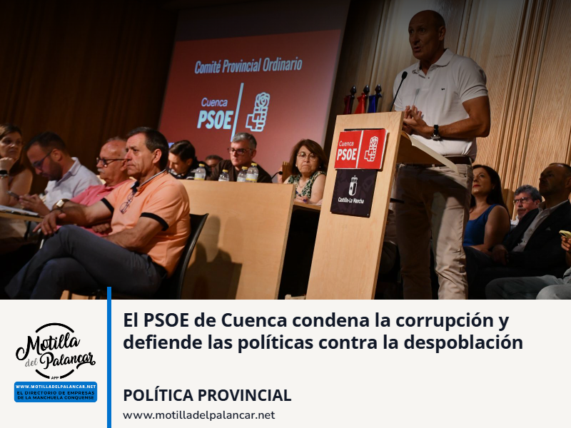 El PSOE de Cuenca condena la corrupción y defiende las políticas contra la despoblación - imagen 1