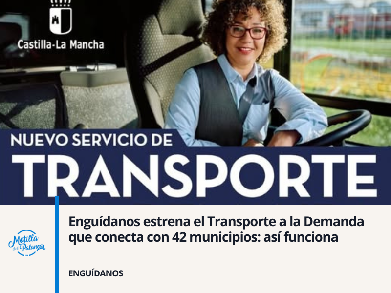 Enguídanos estrena el Transporte a la Demanda que conecta con 42 municipios: así funciona - imagen 1