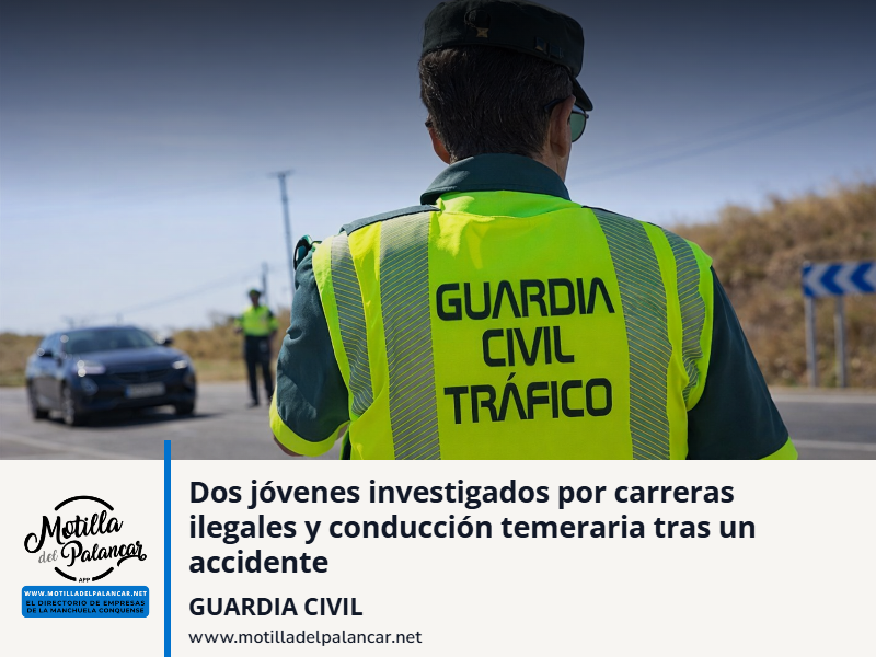 Dos jóvenes investigados por carreras ilegales y conducción temeraria tras un accidente - imagen 1