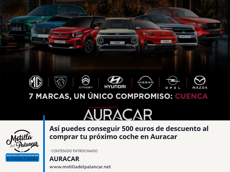 Así puedes conseguir 500 euros de descuento al comprar tu próximo coche en Auracar - imagen 1