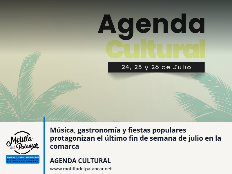  Música, gastronomía y fiestas populares protagonizan el último fin de semana de julio en la comarca - imagen 1
