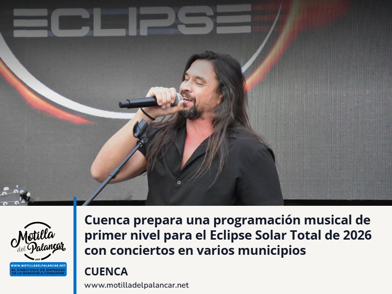 Cuenca prepara una programación musical de primer nivel para el Eclipse Solar Total de 2026 con conciertos en varios municipios. - imagen 1