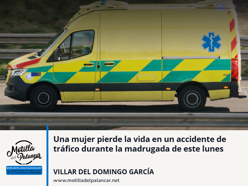 Una mujer pierde la vida en un accidente de tráfico durante la madrugada de este lunes - imagen 1