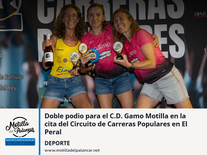 Doble podio para el C.D. Gamo Motilla en la cita del Circuito de Carreras Populares en El Peral - imagen 1
