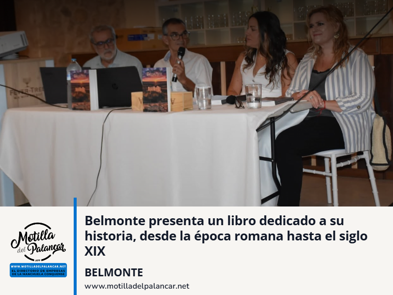 Belmonte presenta un libro dedicado a su historia, desde la época romana hasta el siglo XIX - imagen 1