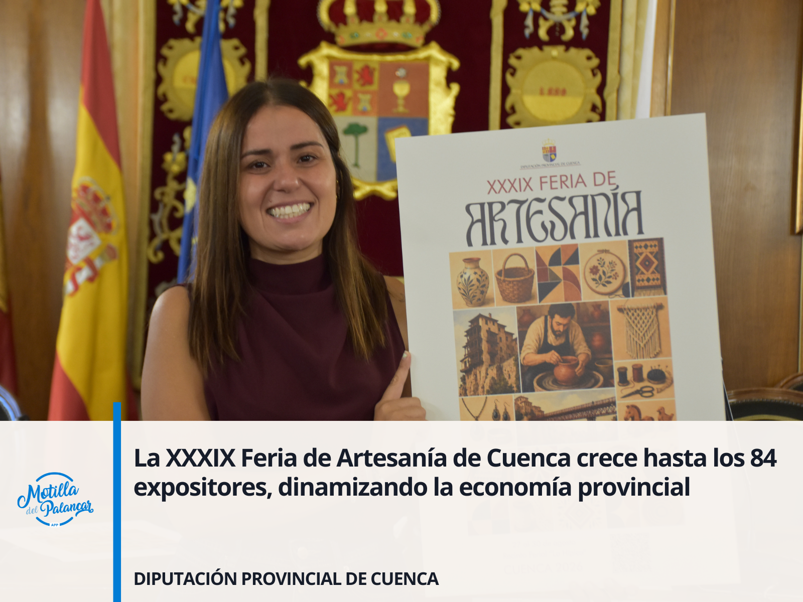 La XXXIX Feria de Artesanía de Cuenca crece hasta los 84 expositores, dinamizando la economía provincial - imagen 1