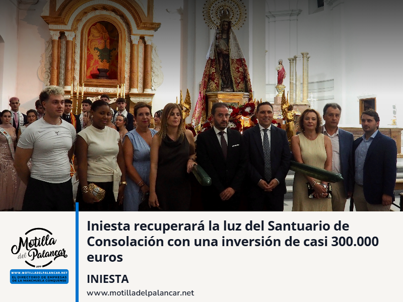 Iniesta recuperará la luz del Santuario de Consolación con una inversión de casi 300.000 euros - imagen 1