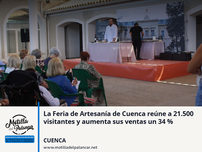 La Feria de Artesanía de Cuenca reúne a 21.500 visitantes y aumenta sus ventas un 34 por ciento - imagen 1