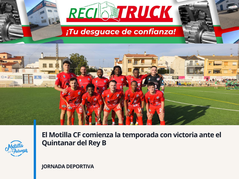 El Motilla CF comienza la temporada con victoria ante el Quintanar del Rey B - imagen 1
