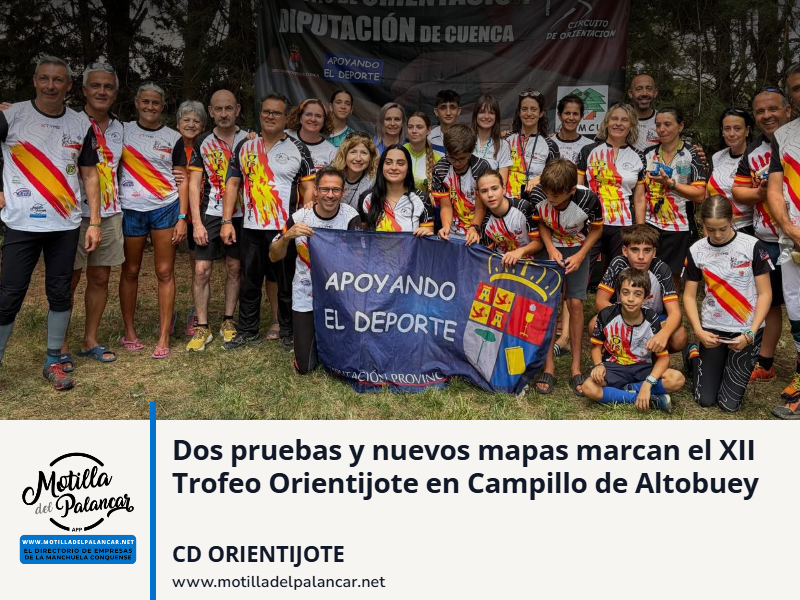 Dos pruebas y nuevos mapas marcan el XII Trofeo Orientijote en Campillo de Altobuey - imagen 1