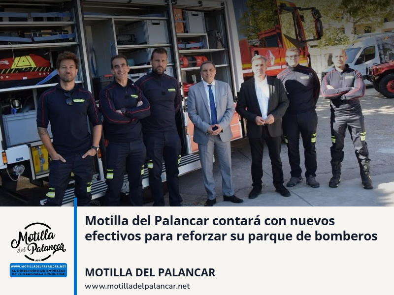 Motilla del Palancar contará con nuevos efectivos para reforzar su parque de bomberos - imagen 1
