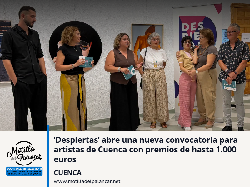 ‘Despiertas’ abre una nueva convocatoria para artistas de Cuenca con premios de hasta 1.000 euros - imagen 1