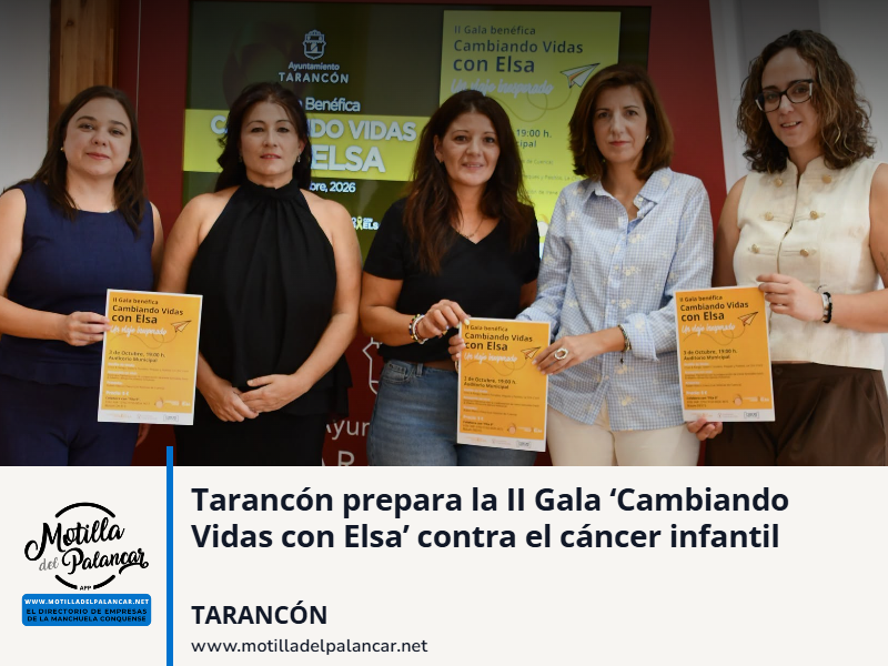 Tarancón prepara la II Gala ‘Cambiando Vidas con Elsa’ contra el cáncer infantil - imagen 1