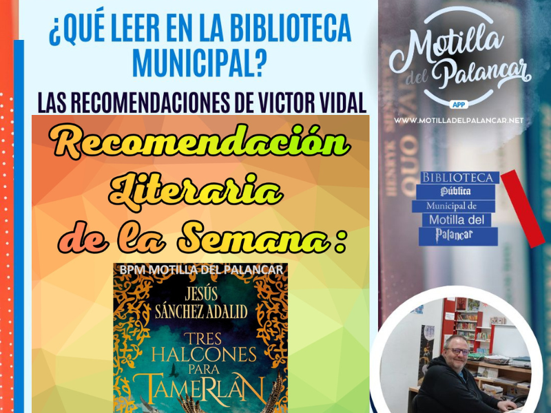La recomendación semanal de Víctor Vidal: ¿Qué leer en la Biblioteca Municipal? - imagen 1