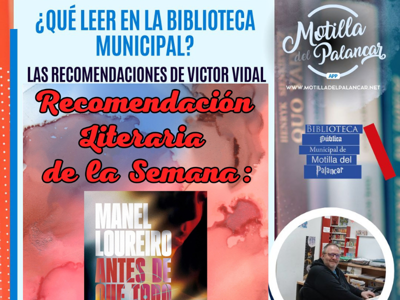 La recomendación semanal de Víctor Vidal: ¿Qué leer en la Biblioteca Municipal? - imagen 1