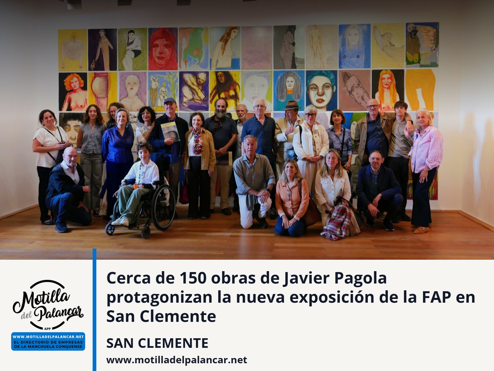 Cerca de 150 obras de Javier Pagola protagonizan la nueva exposición de la FAP en San Clemente - imagen 1
