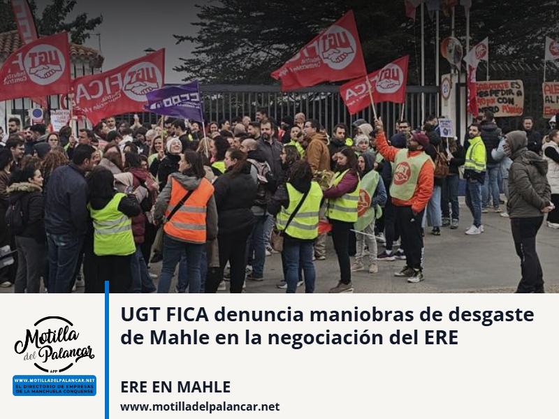 UGT FICA denuncia maniobras de desgaste de Mahle en la negociación del ERE - imagen 1