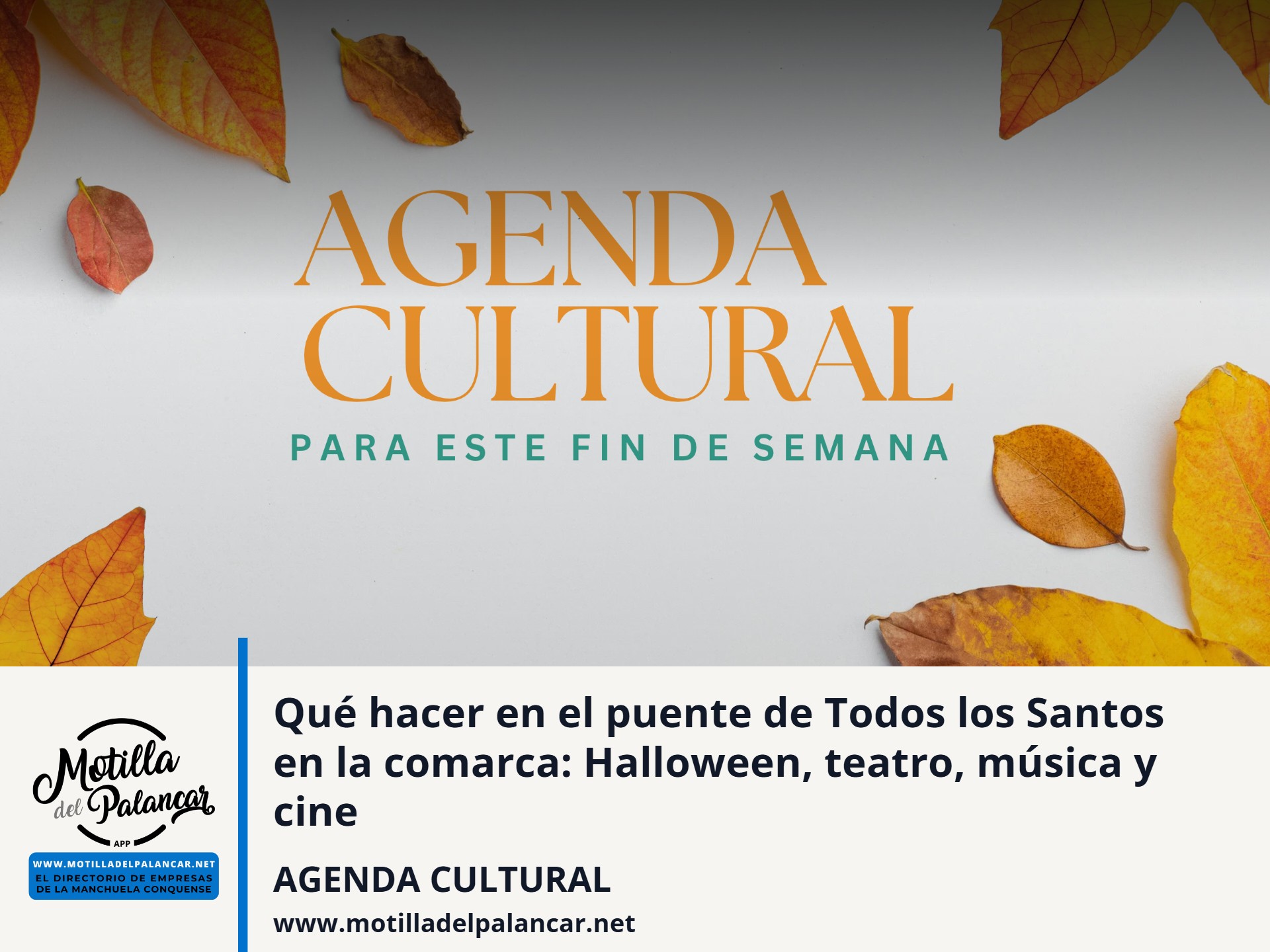 Qué hacer en el puente de Todos los Santos en la comarca: Halloween, teatro, música y cine - imagen 1