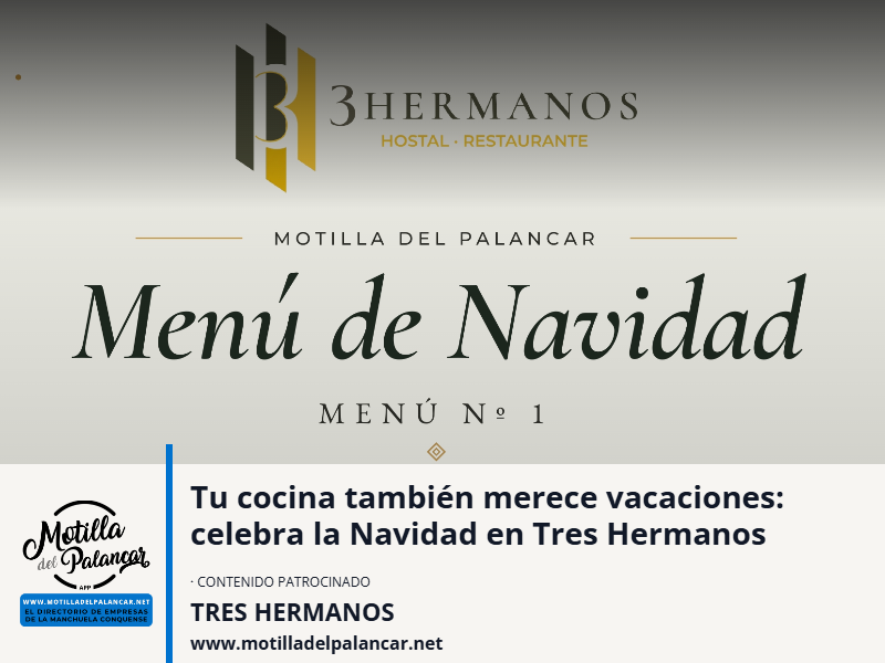 Tu cocina también merece vacaciones: celebra la Navidad en Tres Hermanos - imagen 1