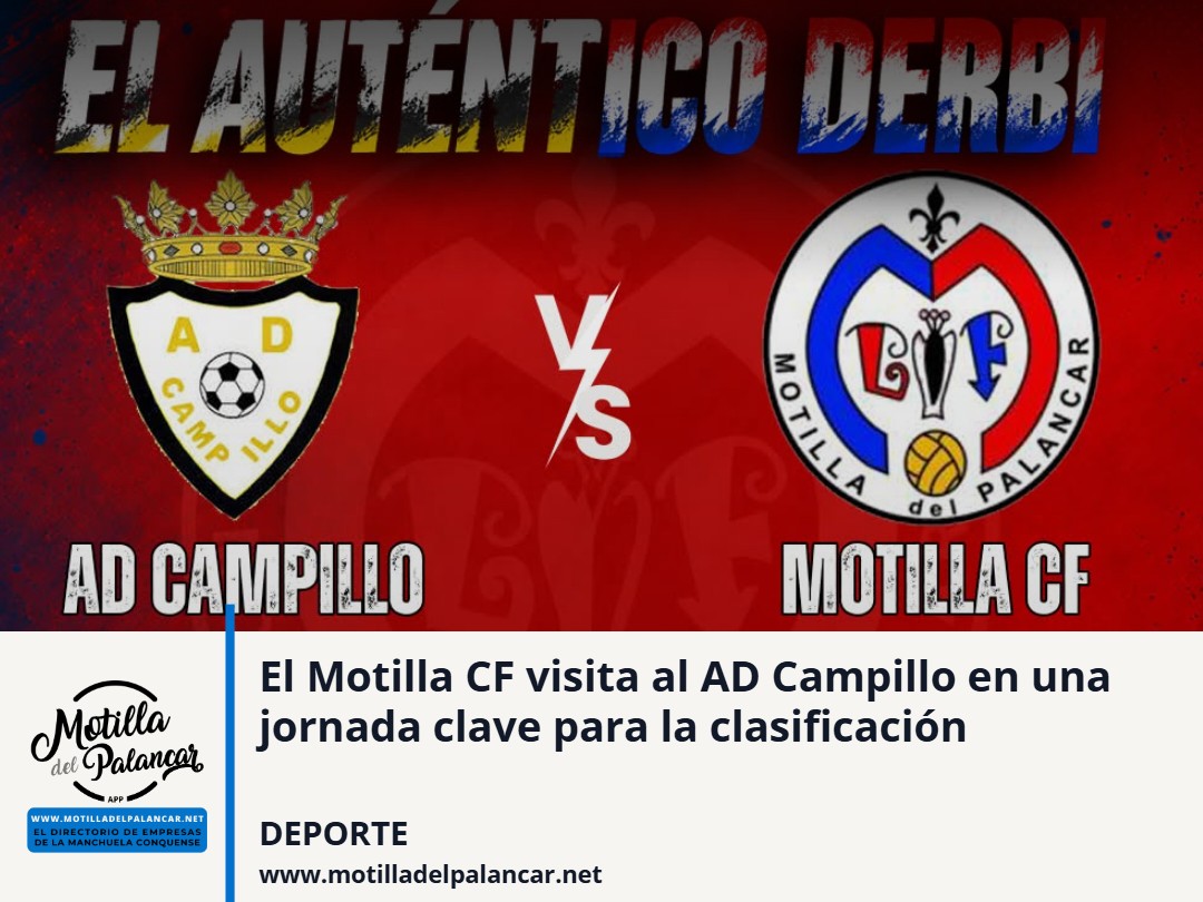 El Motilla CF visita al AD Campillo en una jornada clave para la clasificación - imagen 1