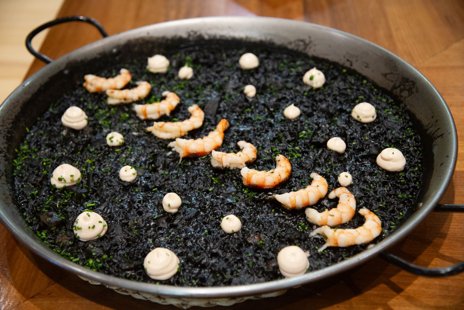 Arroz negro de Restaurante Cella del Palancar